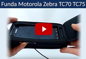 Video Funda Motorola Zebra TC70 TC75